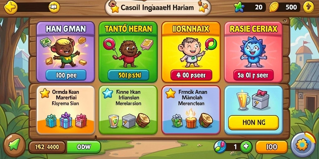Tampilan antarmuka yang intuitif dan menarik.