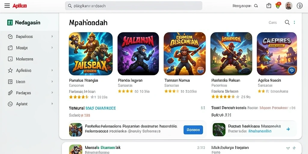 Tampilan antarmuka yang intuitif dan mudah dinavigasi.