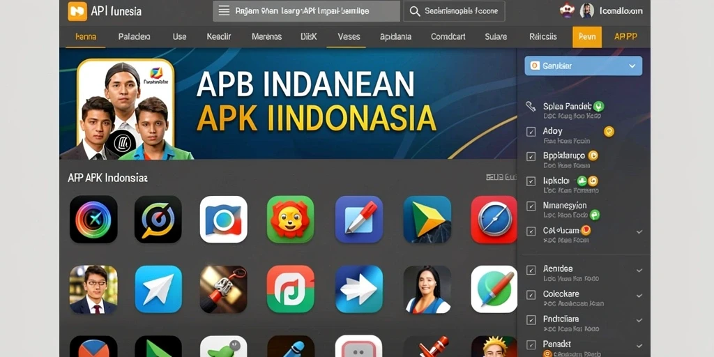 Tampilan antarmuka pengguna yang menarik.