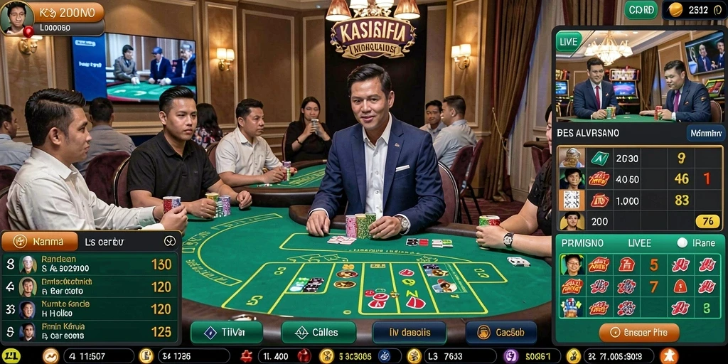 Screenshot menunjukkan antarmuka utama dengan papan catur yang jelas.