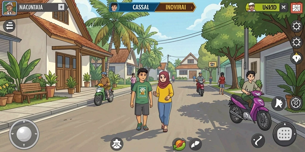 Tampilan antarmuka yang menarik dan mudah digunakan.