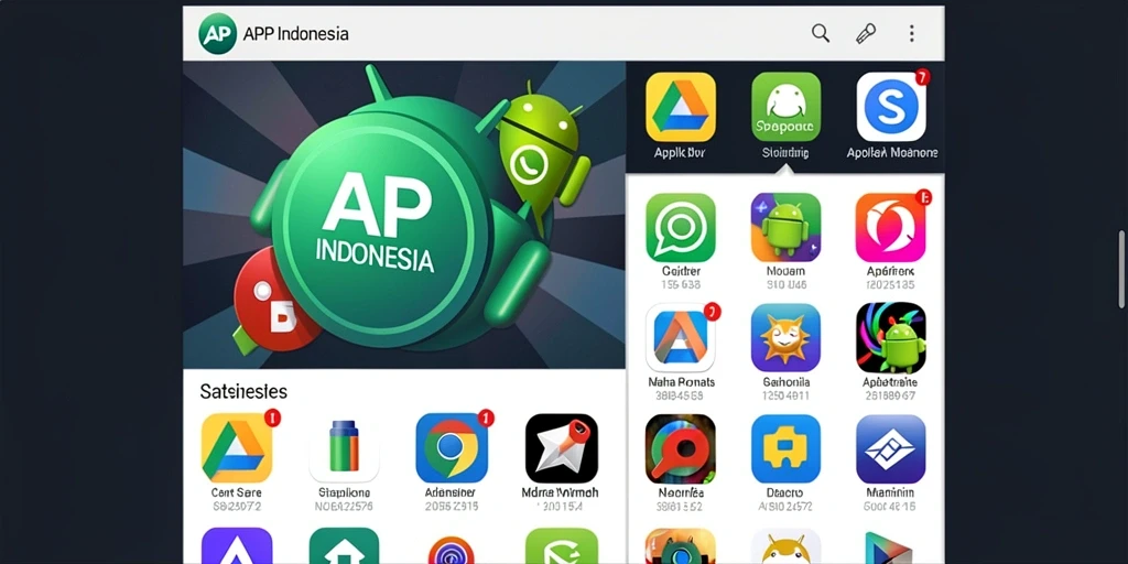 Tampilan utama GASWIN yang menarik dan penuh warna.