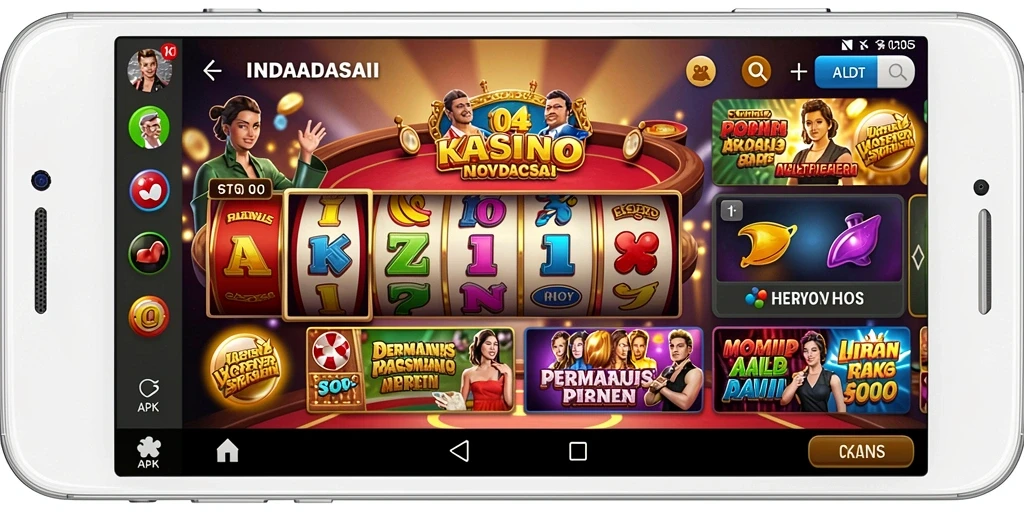 Tampilan utama game MKWIN666 yang menarik.