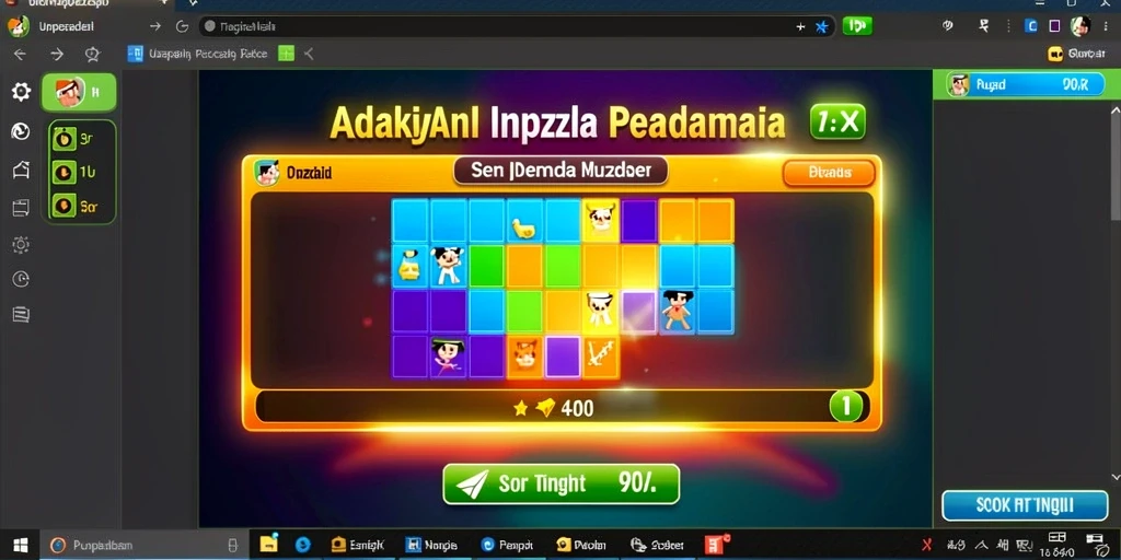 Tampilan antarmuka yang menarik dan mudah digunakan.