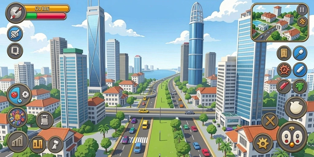 Tampilan antarmuka yang modern dan menarik.